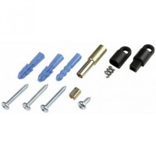 Fixation de tube magasin pour ferme-imposte avec boîtier à chaîne aquilon