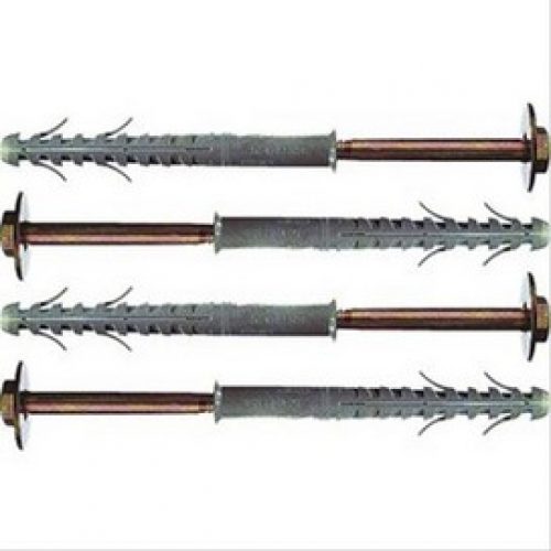 Fixation pour chauffe-eau sur brique creuse, Cheville Ø14×100, vis Ø10 x105, vendu par 4, – Fischer