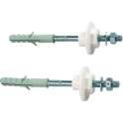 Fixation sanitaire – écrou acier et excentrique – Sachet de 2 – Bol-fixations