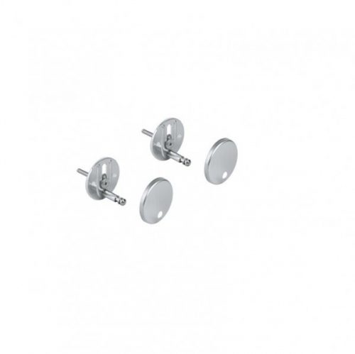 Fixations Grohe pour siège de WC en céramique Chromé