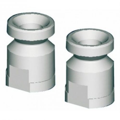 Fixations pour poignée de porte battante – Modulinox