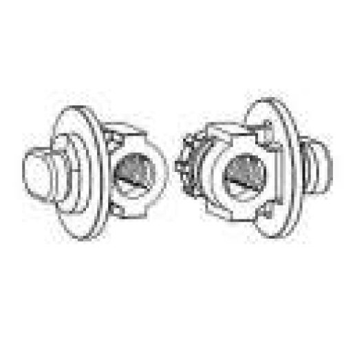 Fixations pour réservoir sur bâti et contre-plaque pour CE70