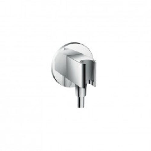 Fixfit Porter S Coude de raccordement flexible+support Douchette chromé Hansgrohe