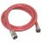 Flexible de douche 1.50m PVC rouge