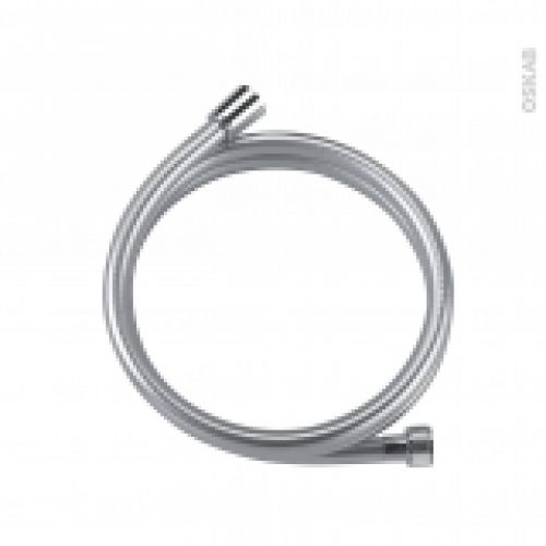 Flexible De Douche 175 M Lisse Alu Satine Valentin