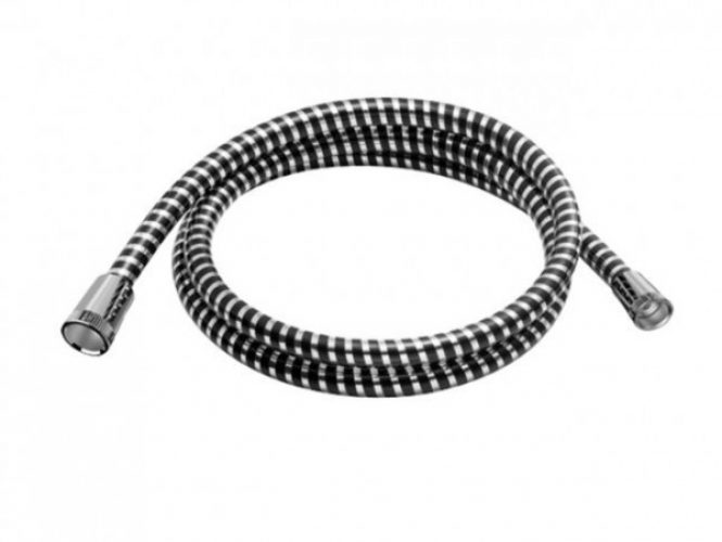 Flexible de Douche Delabie Noir/Chromé Brillant 1500 mm 834T1