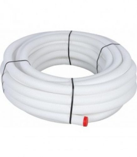Flexible de ventilation FlexPipe FRS-R 75 mm en PE-HD – lg 50 m avec 2 terminaisons d&rsquo;hygiene