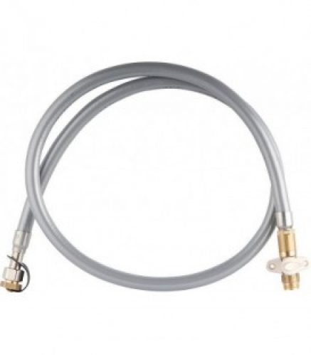 Flexible gaz inox avec ROAI 1,5 m F1/2&Prime; x F1/2&Prime; pour gaz reseau