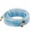 Flexible pneumatique avec raccords (Accouplement et douille a enficher) L 5 m/9x13mm/20 bar – bleu