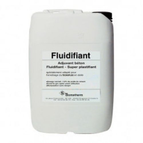 Fluidifiant béton – Améliore l’enrobage du tube