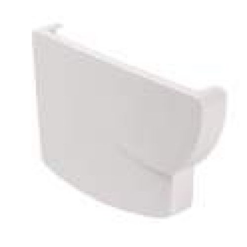 Fond de gouttière gauche ovation LG38 Blanche