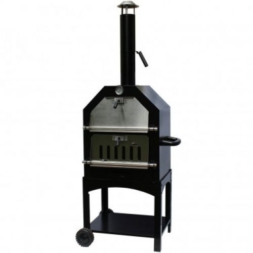 Four à pizza et fumoir large La Hacienda