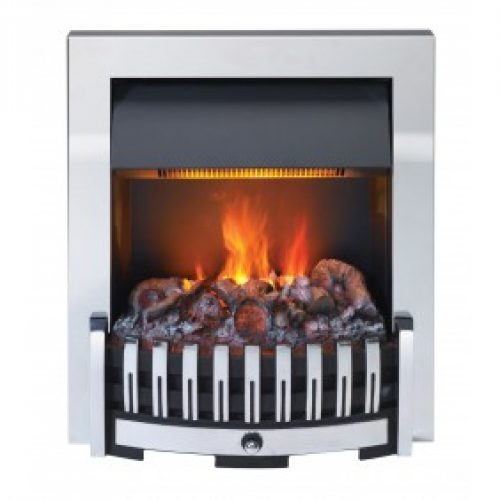 Foyer encastrable décoratif – chrome – Danville