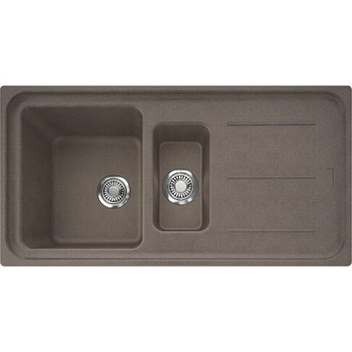Franke Impact Evier 2 bacs Encastrable Fragranit+ 970 mm (114017)