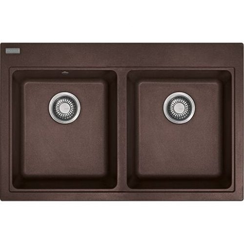 Franke Maris Evier 2 bacs Encastrable Fragranit+ 800 mm (114030)