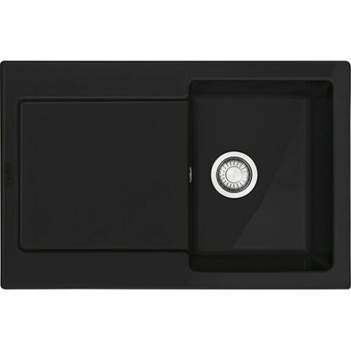 Franke Maris Evier encastrable céramique, 1 bac avec plage 780 mm (124038)