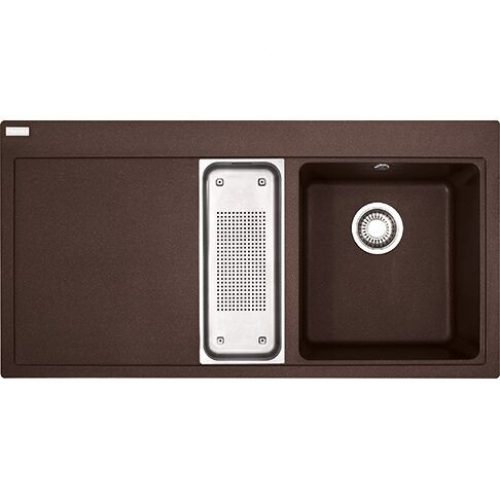 Franke Mythos Evier 1 bac avec égouttoir et plage Encastrable Fragranit+ 1000 mm  (1140476968)