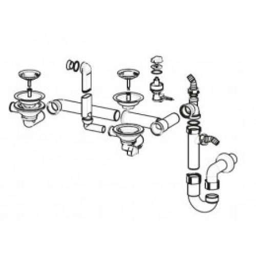 Franke Vidage Automatique pour évier 2…