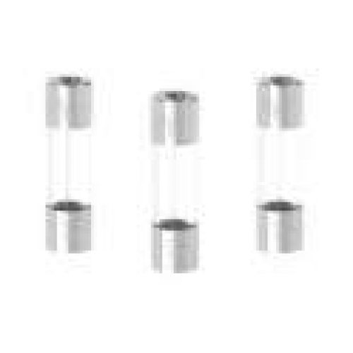 FUSIBLE VERRE FUS. RAP. DIAMETRE 5MM-LONGUEUR 20MM-2,5A-250V-3 PIECES