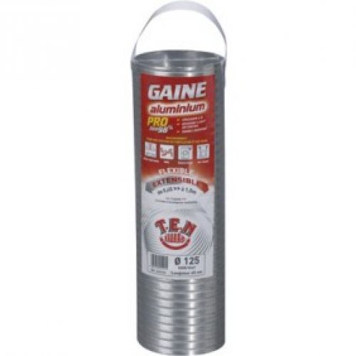 Gaine accordéon aluminium
