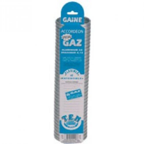 Gaine accordéon aluminium Spécial Gaz