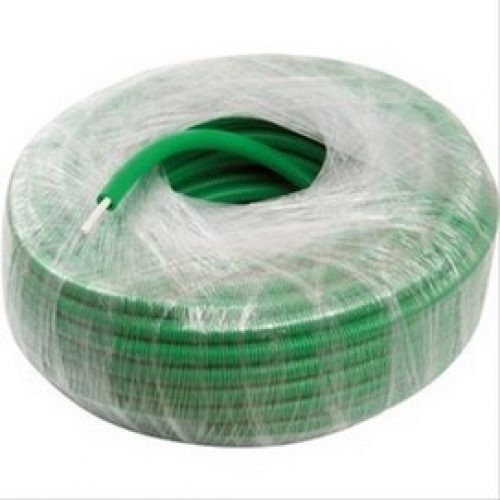 Gaine ICTA préfilée TV satellite 17 VATC verte 50m