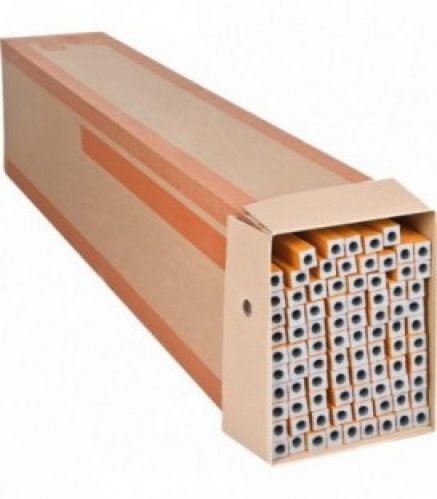 gaine isolante excentrique 28x9mm, L : 2m, 70 metres PE-XT avec protection orange