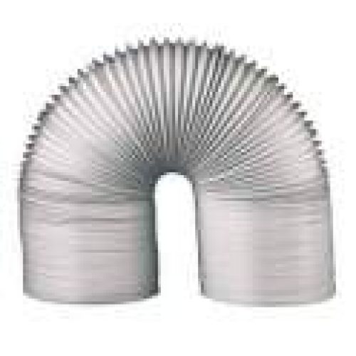 Gaine souple PVC gris ventilation D.80mm compacter en 20m