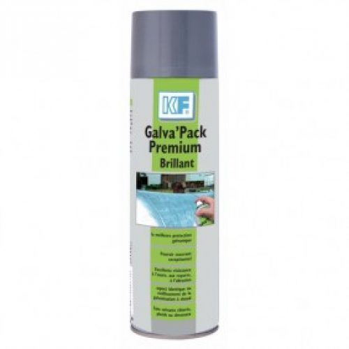 Galvanisation à froid – aérosol – brillant – Galva’ Pack Premium