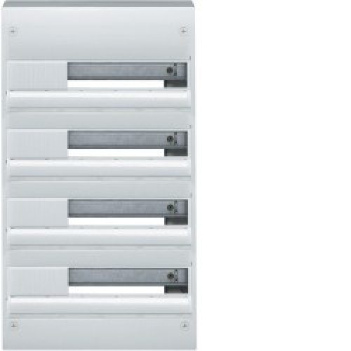 Gamma 18, 4 rangées, 72 M – COFFRET DISTRIBUTION  HAGER GD418A