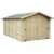 Garage en bois GAPAVIK – 2.70 x 4.50 m – ep 15 mm – 12.60 m²