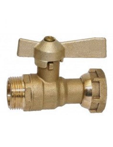 GARIS – Robinet droit pour compteurs d&rsquo;eau Femelle 3/4 Mâle 3/4 -…