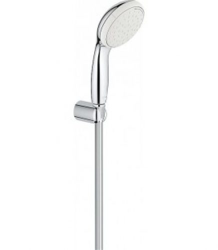 Garniture de douche Grohe Tempesta 100, chromé, 2 jets, fixation douchette, tuyau