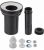 Garniture de raccordement de WC avec tuyau d&rsquo;ecoulement 110 mm