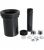 Garniture de raccordement de WC avec tuyau d&rsquo;ecoulement 90 mm