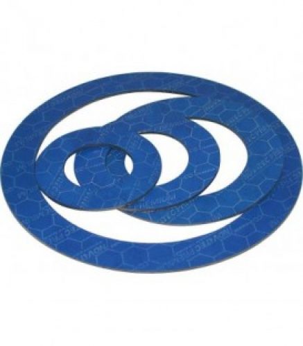 Garniture d&rsquo;etancheite a bride speciale DN10 PN10/16/40 18 x 45mm 2 mm d&rsquo;epaisseur/jaune