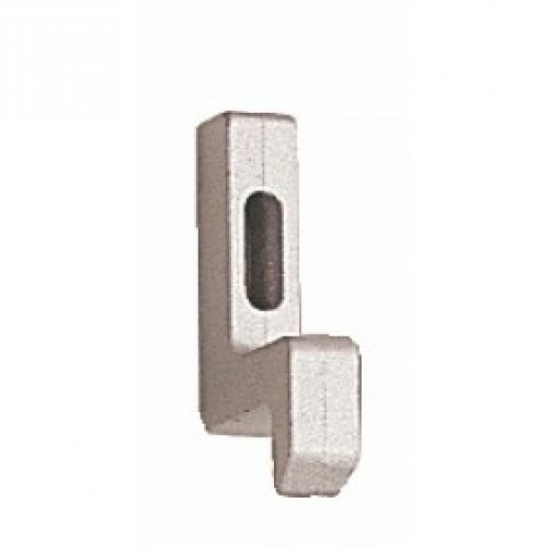 Gâche 2231 pour fermetures encastrées série 6790 pour coulissant aluminium