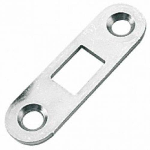 Gâche de tringle plate pour crémone à larder – menuiserie bois