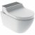 Geberit AquaClean – WC lavant pack WC sans bride noir / white avec revêtement