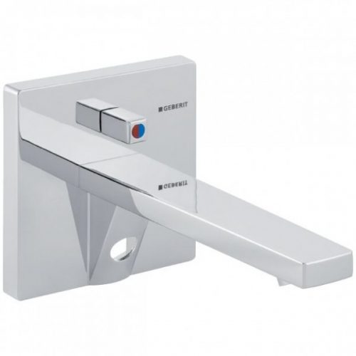 Geberit Corps d&rsquo;Encastrement Robinetterie de lavabo type 88, alimentation sur secteur (241664211)