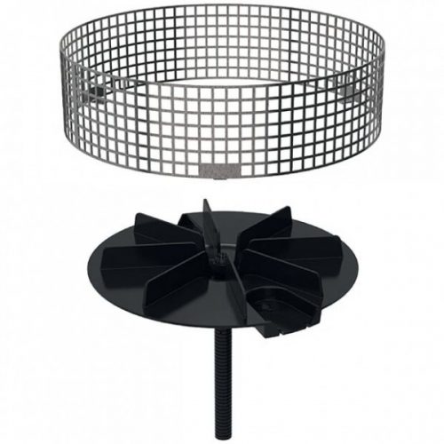 Geberit Insert de réduction du bruit pour les entrées d&rsquo;eau de toiture Pluvia