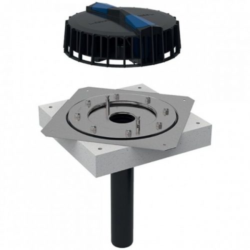 Geberit Joint Salle de Bains Pluvia Naissance d&rsquo;eaux pluviales avec bride 12l/s (359105001)