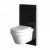 GEBERIT Panneau MONOLITH pour WC suspendu – Noir