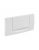 GEBERIT – Plaque de commande CZS blanc simple débit – 115.222.11.1