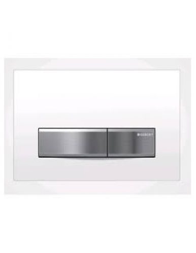 GEBERIT – Plaque de commande Sigma 50 blanche pour Duofix – 115788115