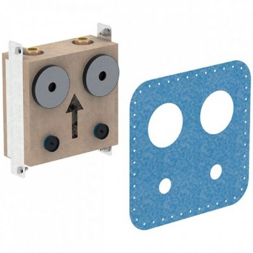 Geberit Plaque de montage avec vanne d&rsquo;arrêt encastrée GIS