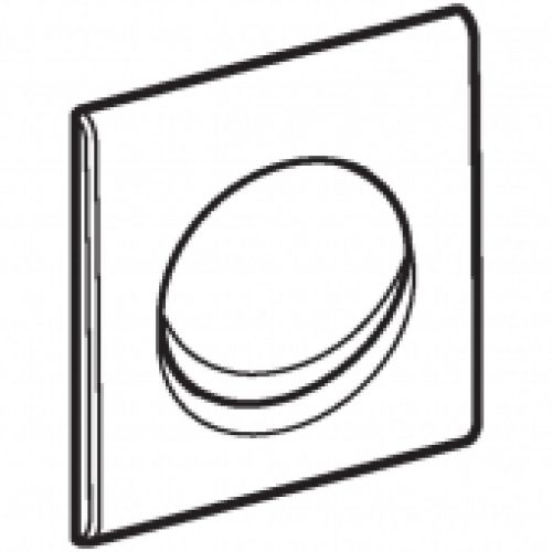 Geberit Samba – Plaque de fonctionnement HyTouch urinoir