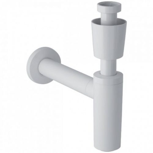 Geberit Tuyau Plomberie Siphon à tube plongeur pour lavabo d40 G1 1/4&Prime; blanc alpin (151025111)
