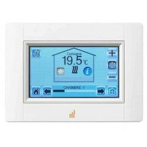 Gestionnaire sans fil TOUCH E3 – Programmateur central pilotable à distance pour radiateurs…