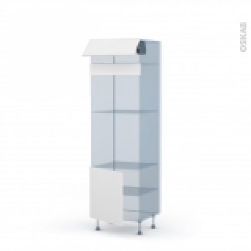 Ginko Blanc Kit Renovation 18 Colonne Fourmo 45 N516 1 Abattant 1 Porte L60Xh195Xp60